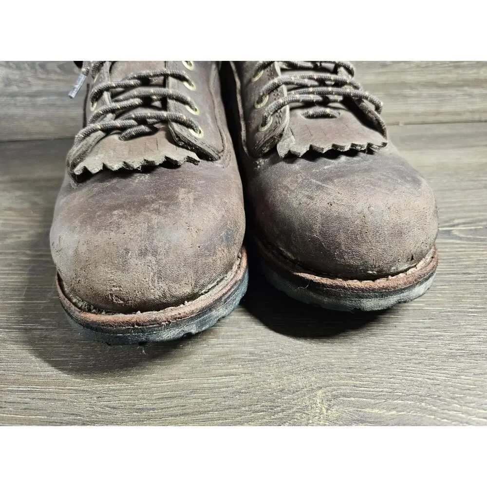 Red Wing Shoes Irish Setter Tracker 804 Boots Size 9.5D Brown Leather Waterproof